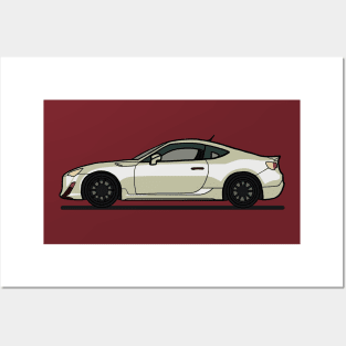 Scion FRS Halo White Posters and Art